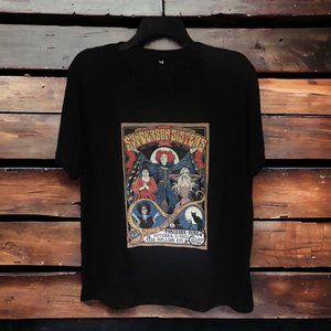 Hocus Pocus Sanderson Sisters Tshirt, Halloween Black Size XL Shirt